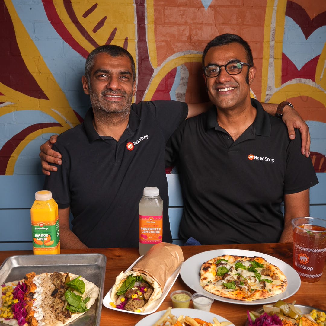 Neal and Samir Idnani, NaanStop founders